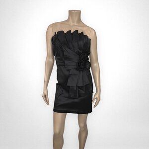 ROMEO & JULIET COUTURE Medium Strapless Back Mini Dress Cocktail Party‎